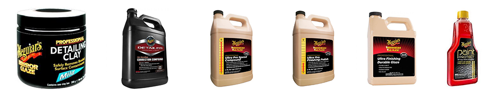 Clay machine polish glaze and paint protection products - Precision Glaze